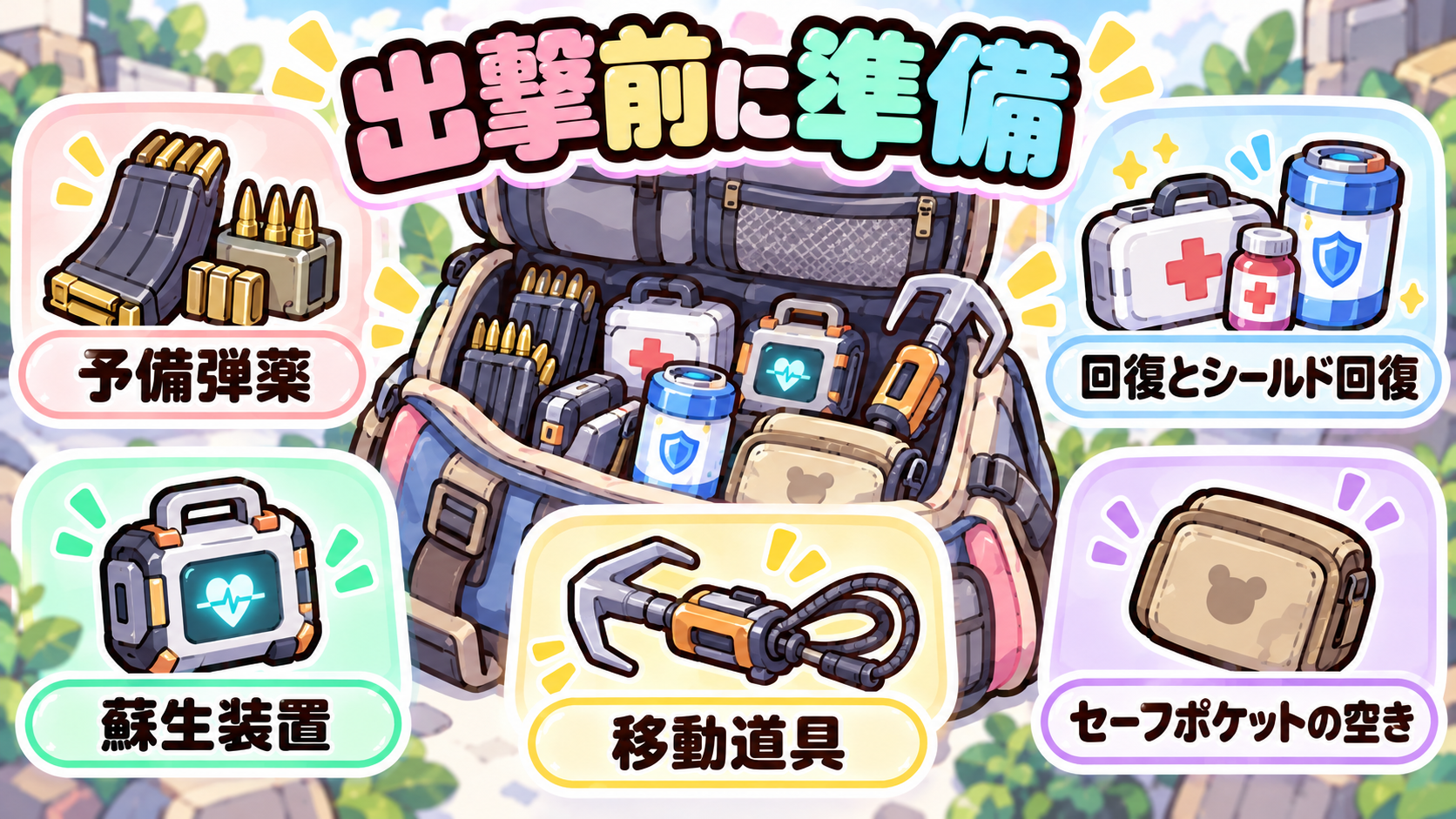 フリゲートで目指すことと出撃前の準備