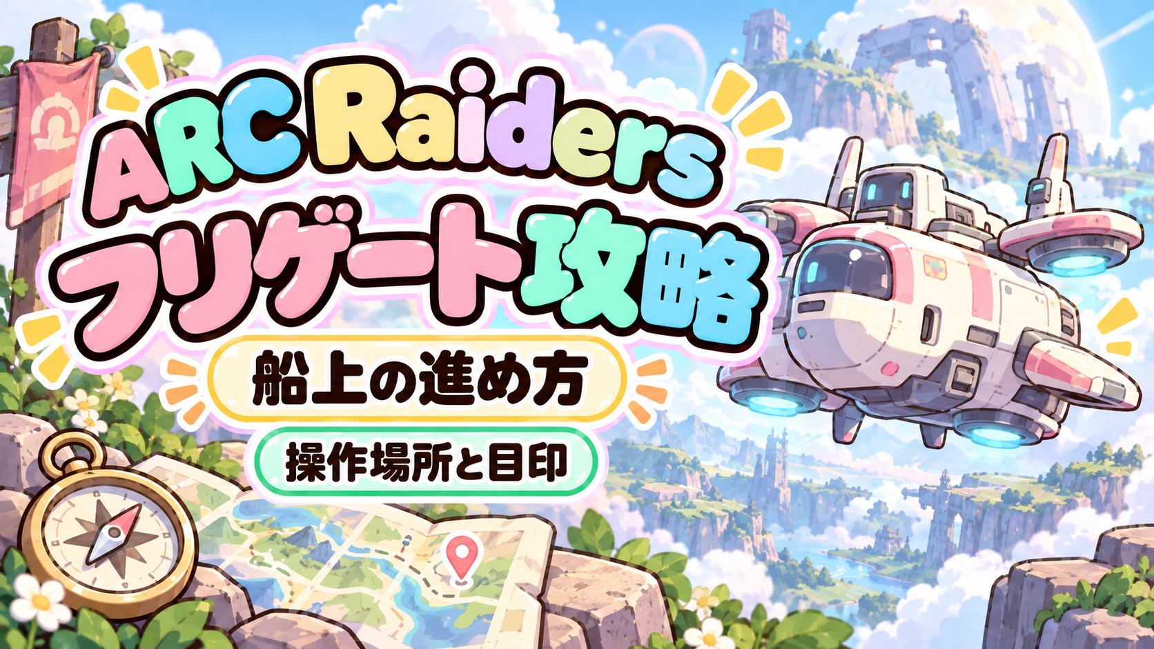 【ARC Raiders】フリゲート攻略!船上の進め方と電源コア・貨物の解放手順【アークレイダース】