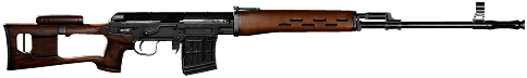 SVDの武器外観